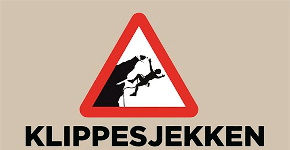 Klatreforbund med Klippesjekkplakat NORSKKLATRING.NO