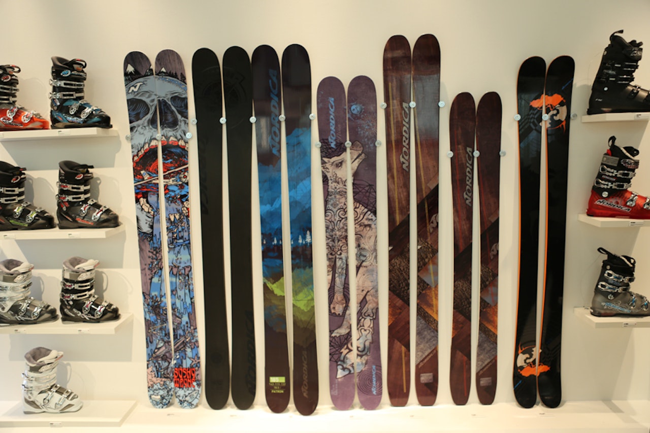 BUSHWAYNES MODELL: Nordica Bushy Wayne (til venstre) er Rory Bushfields promodell, og ny av året. Foto: Tore Meirik BUSHWAYNES MODELL: Nordica Bushy Wayne (til venstre) er Rory Bushfields promodell, og ny av året. Foto: Tore Meirik