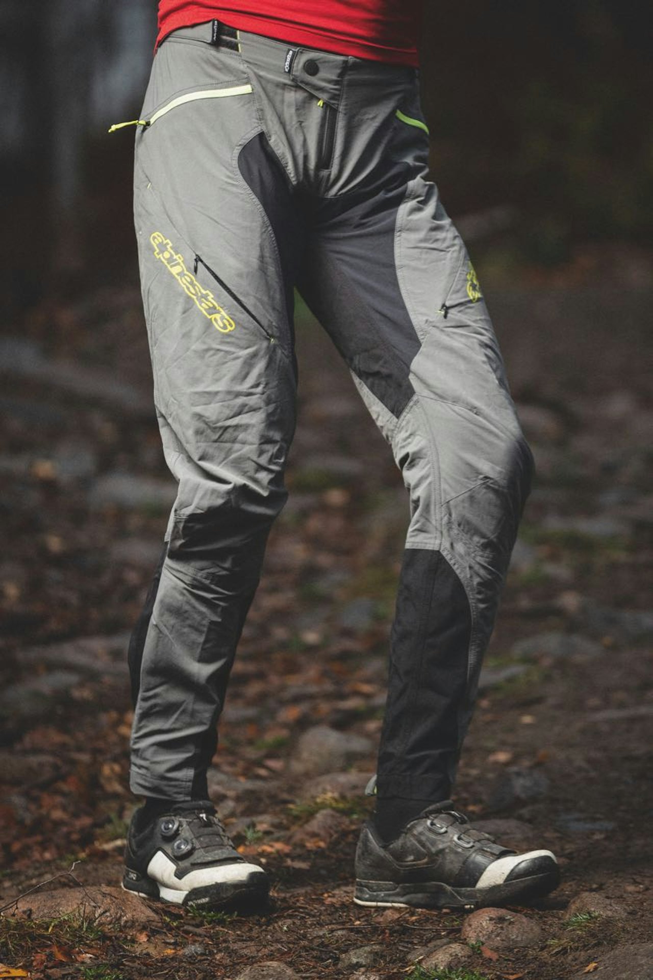 MEST TIL MILDVÆR: Alpinestars langbukse er tynn og ganske vid. MEST TIL MILDVÆR: Alpinestars langbukse er tynn og ganske vid.
