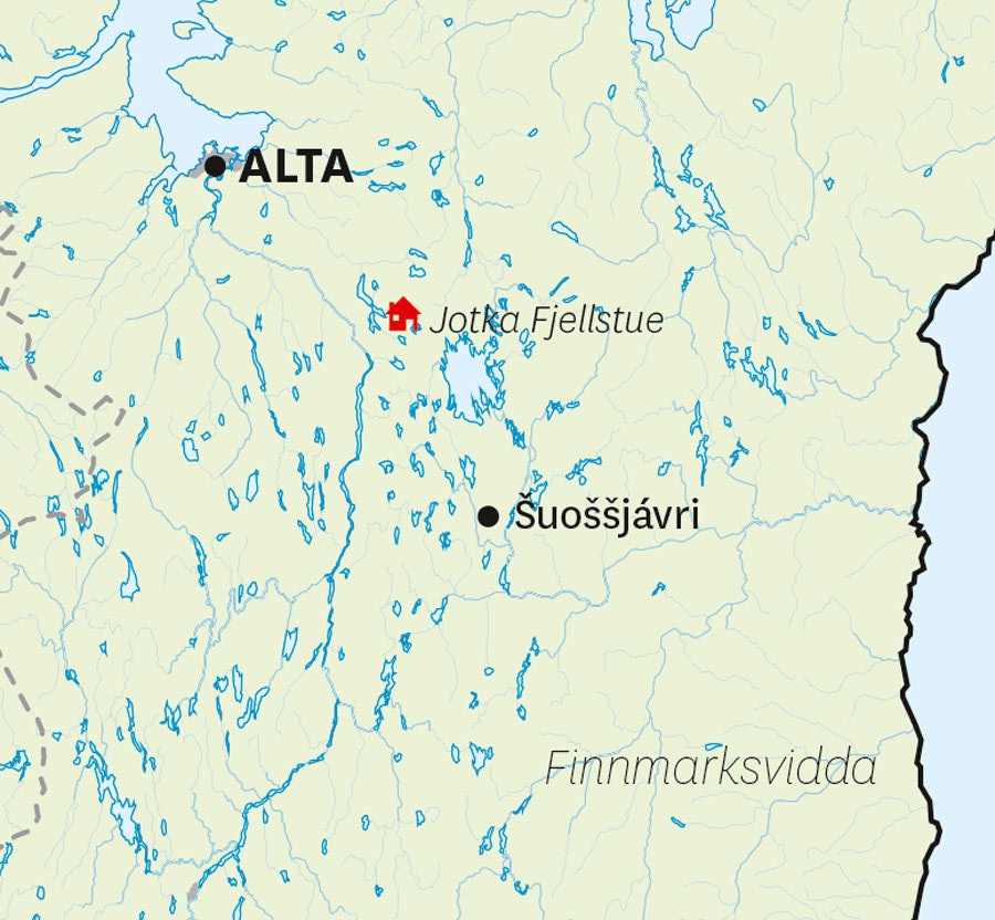 Sykling-på-Finnmarksvidda-kart