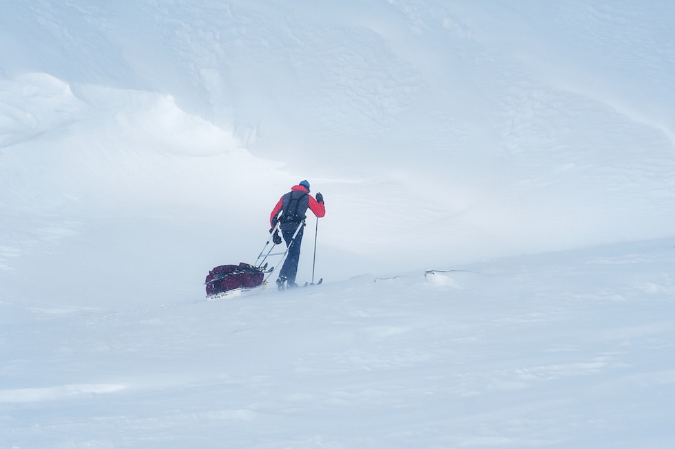 EXA: Fra 2019-rennet. Foto: Kai-Otto Melau Åsnes expedition amundsen