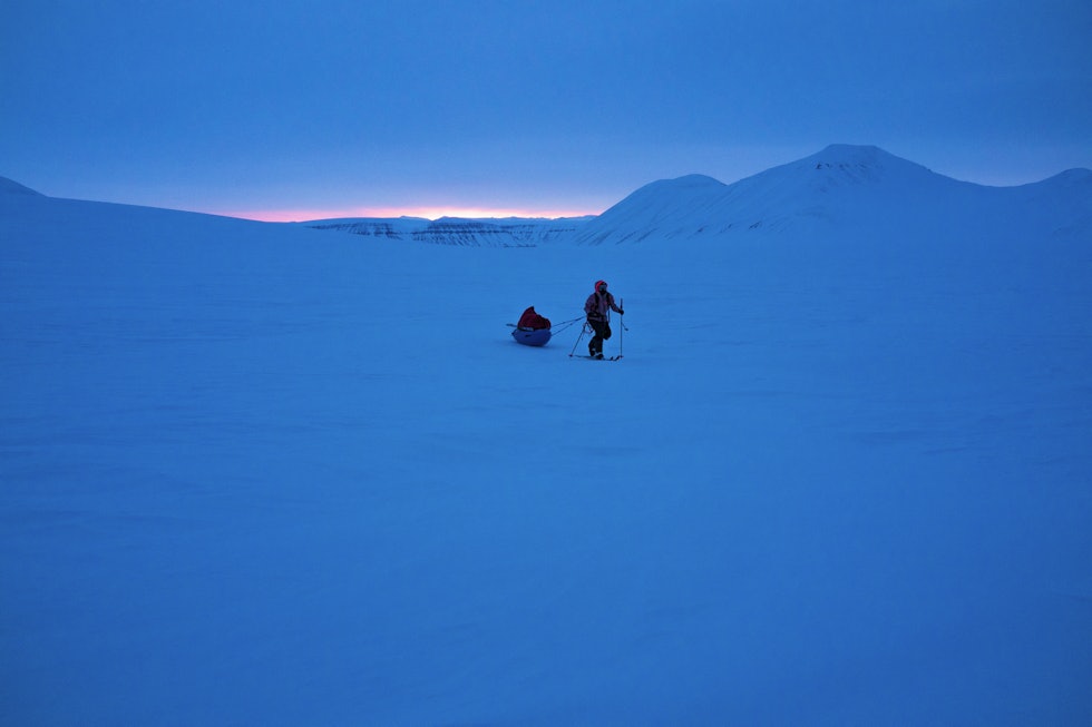 kryssing av spitsbergen vindent colliard Caroline cote