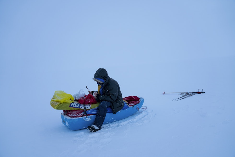kryssing av Spitsbergen vindent colliard Caroline cote