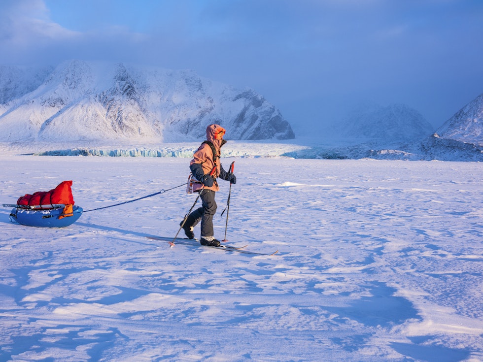 kryssing av Spitsbergen svalbardt vincent colliard Caroline cote