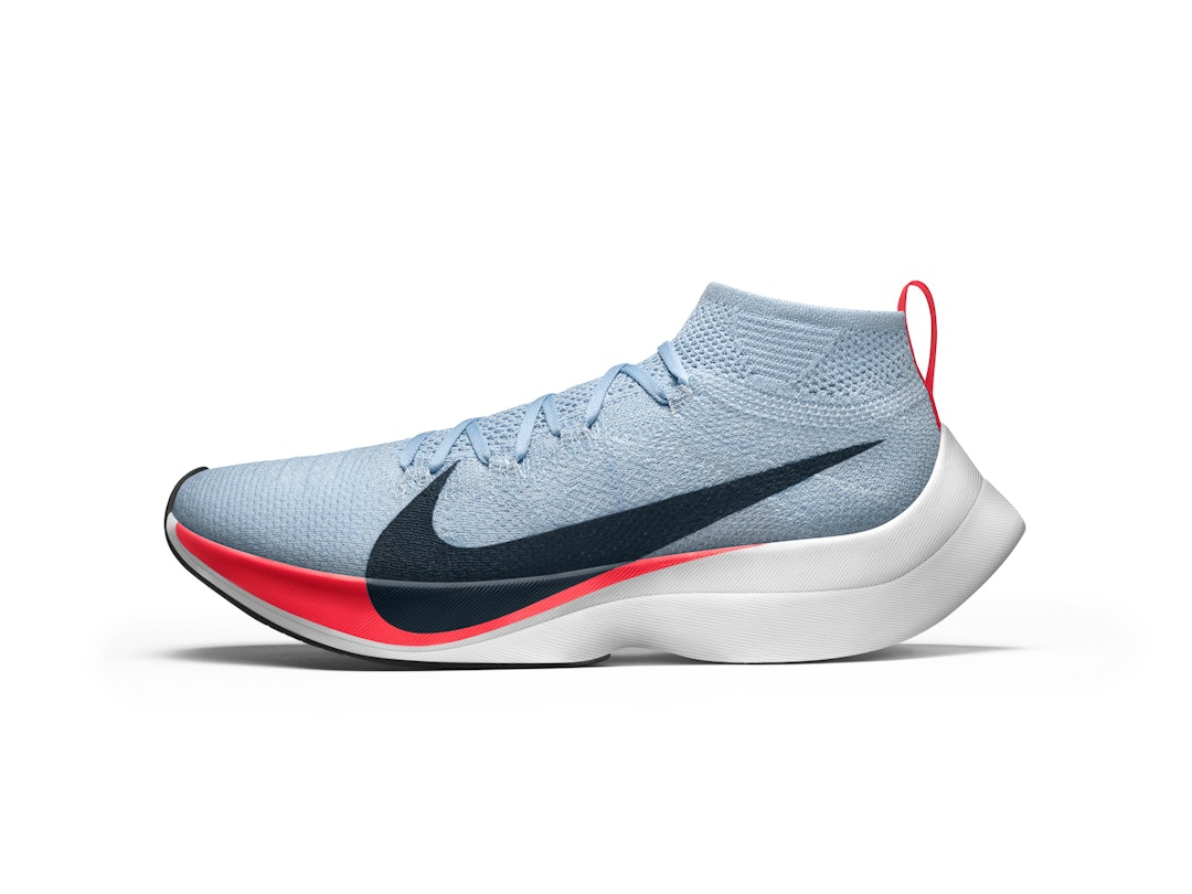 SUPERSKO: Den originale Vaporfly elite startet våpenkappløpet i maratonløping. Disse skoene selges nå for ti-tusenvis av kroner på internett. Nike Vaporfly Elite