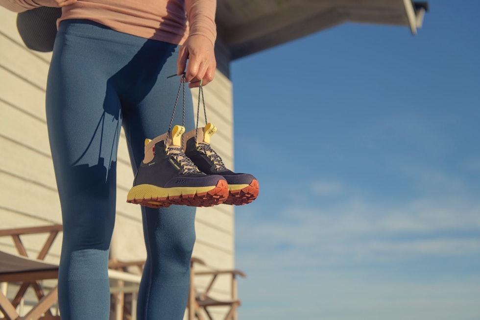 TIL TIGHTS: Skoene skal passe like fint til turbukse, tights og sommerkjole. Alfa Cecilie-sko