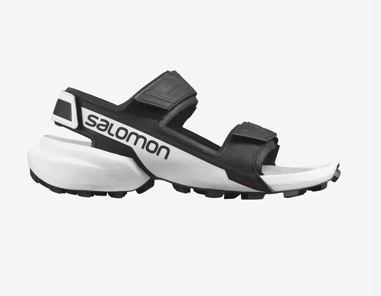 FAST HÆL, FRIE TÆR: Salomon speedcross er sandaler beregnet for tur og friluftsliv. Foto: Salomon  Salomon speedcross sandaler