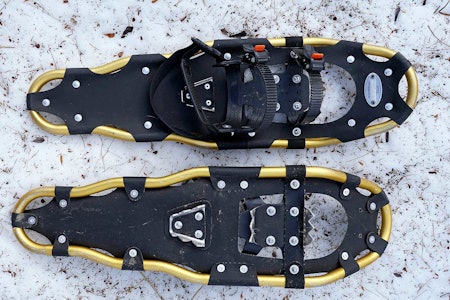 EAGLE PRODUCTS TRUGER: Jegertrugen fra Eagle Products imponerer ikke under testingen Eagle products truger jegertruge i snøen til test