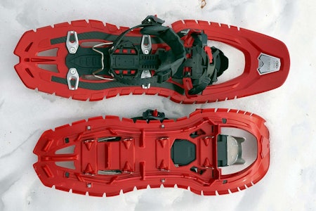 TSL TRUGER: Bredden på TSL Symbioz Elite kan tilpasses ulike sko - sånt liker testpanelet! TSL Symbioz Elite truge til test i snøen