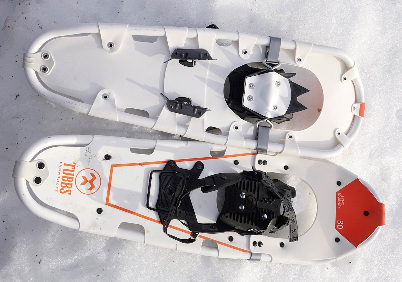 TUBBS JOURNEY 30: Vi tester trugene Tubbs Journey Lynx 30 Tubbs Journey Lynx 30 truger i snøen til test