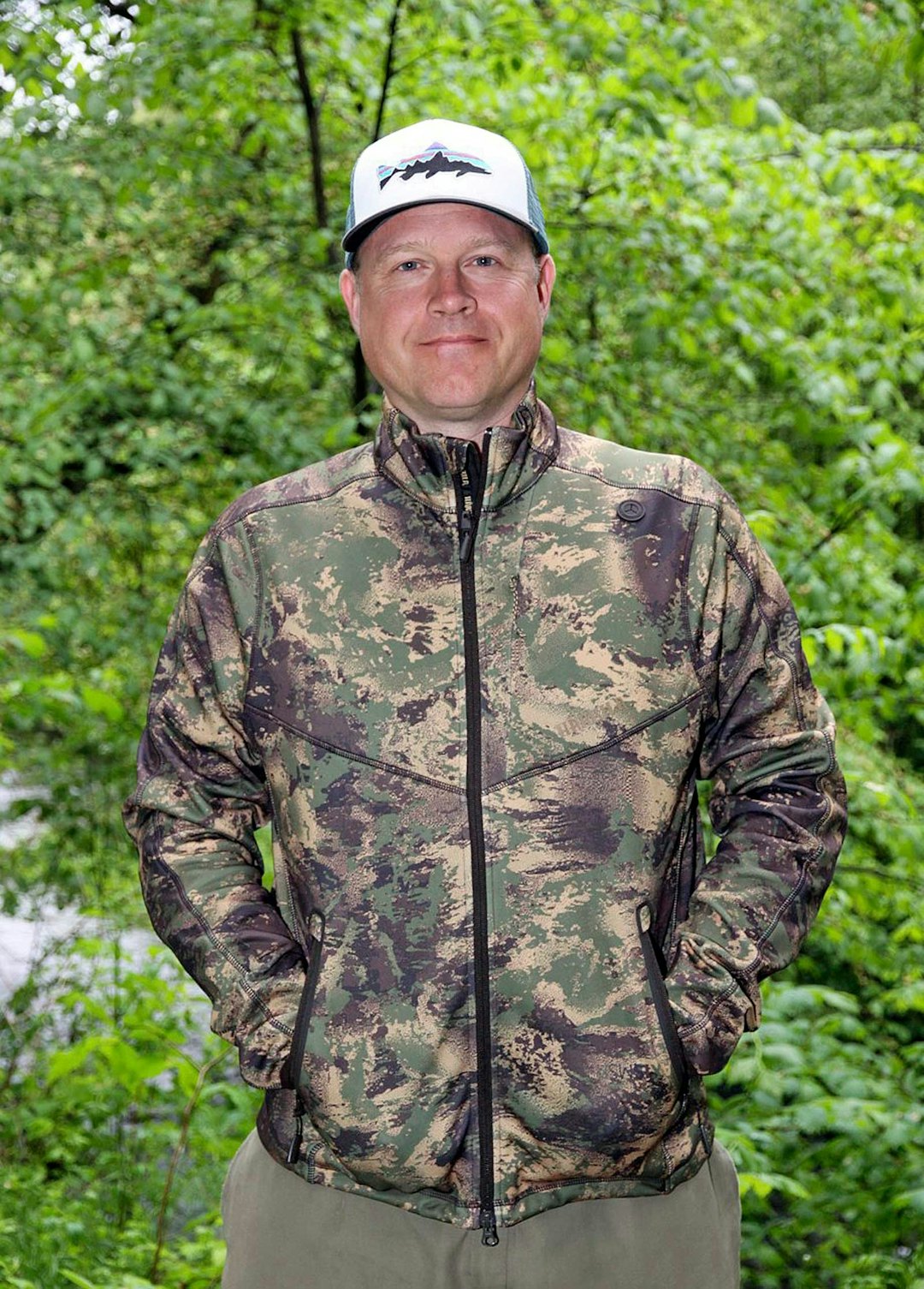 Härkila Lynx fleecejakke Jeger ikledd Härkila Lynx fleecejakke