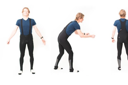 GJENNOMTENKT: Velocios Zero-bukse er varm og sitter godt på. Den har integrert pute i rumpa. Foto: Henrik Alpers Velocio Zero Tights