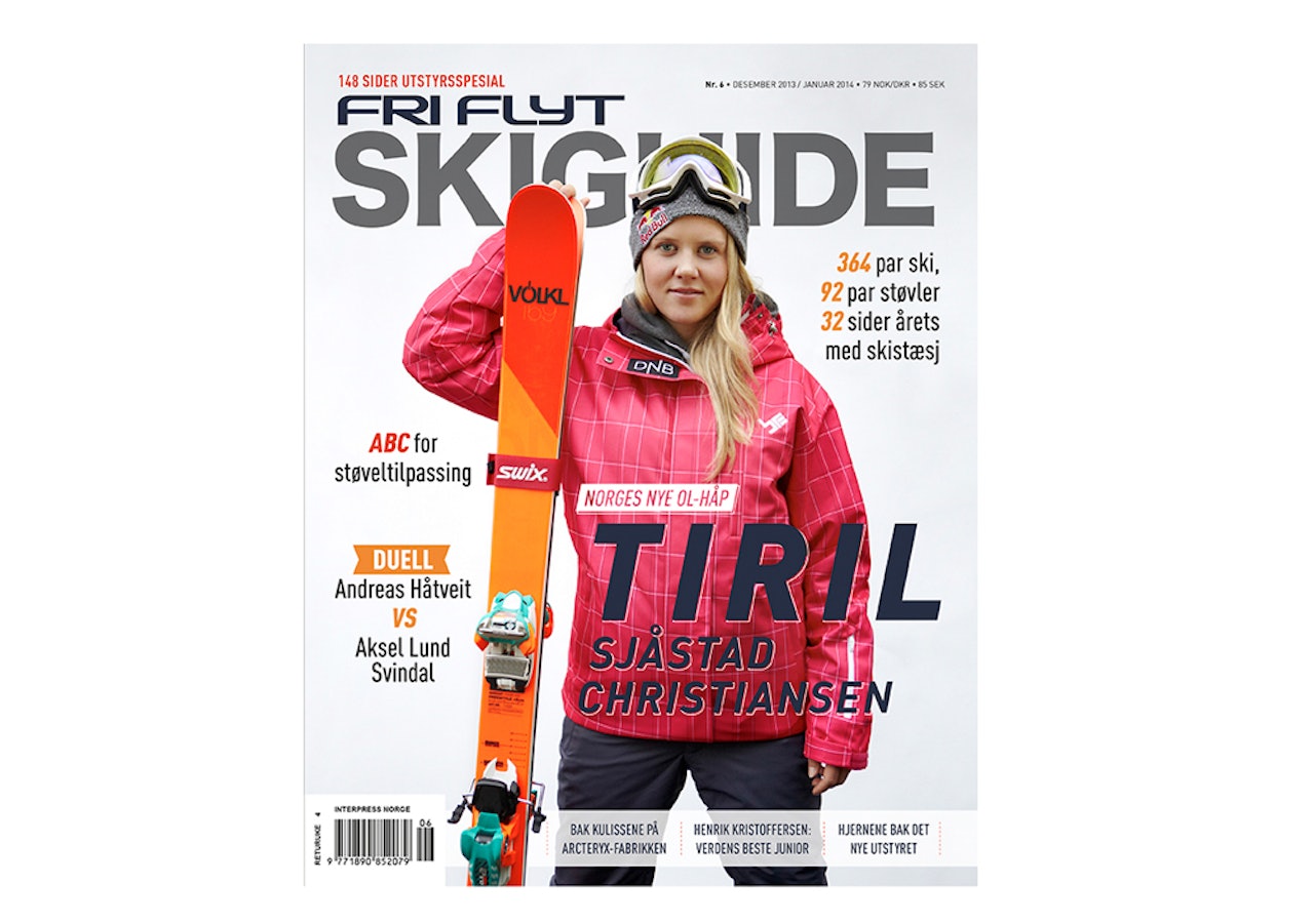 COVER: Tiril Sjåstad Christiansen er en av våre fremste medaljekandidater i Sotsji, og selvsagt pryder hun coveret.