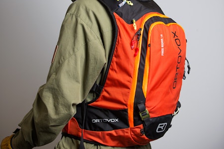 HEISSEKK: Vi har testet Ortovox Free Rider 18. Foto: Kristoffer H. Kippernes HEISSEKK: Vi har testet Ortovox Free Rider 18. Foto: Kristoffer H. Kippernes