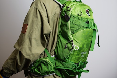 HEISSEKK: Vi har testet Osprey Kode 22. Foto: Kristoffer H. Kippernes HEISSEKK: Vi har testet Osprey Kode 22. Foto: Kristoffer H. Kippernes