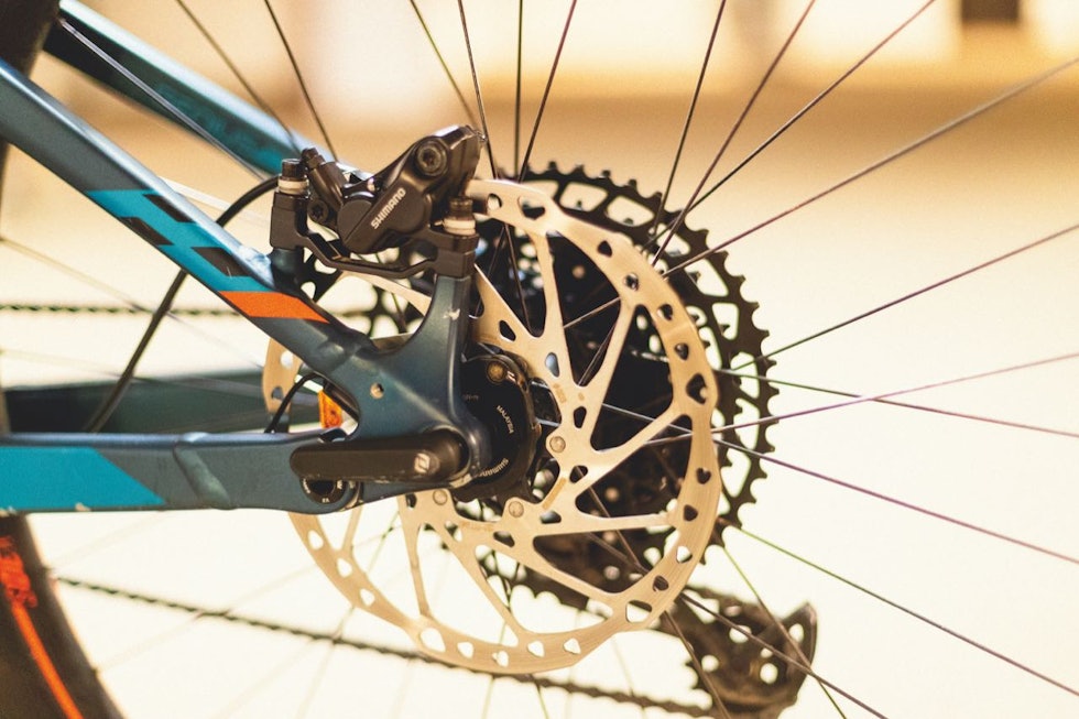 LEDDET: Scott har i likhet med Specialized oppheng med ledd bakerst på kjedestaget. LEDDET: Scott har i likhet med Specialized oppheng med ledd bakerst på kjedestaget.