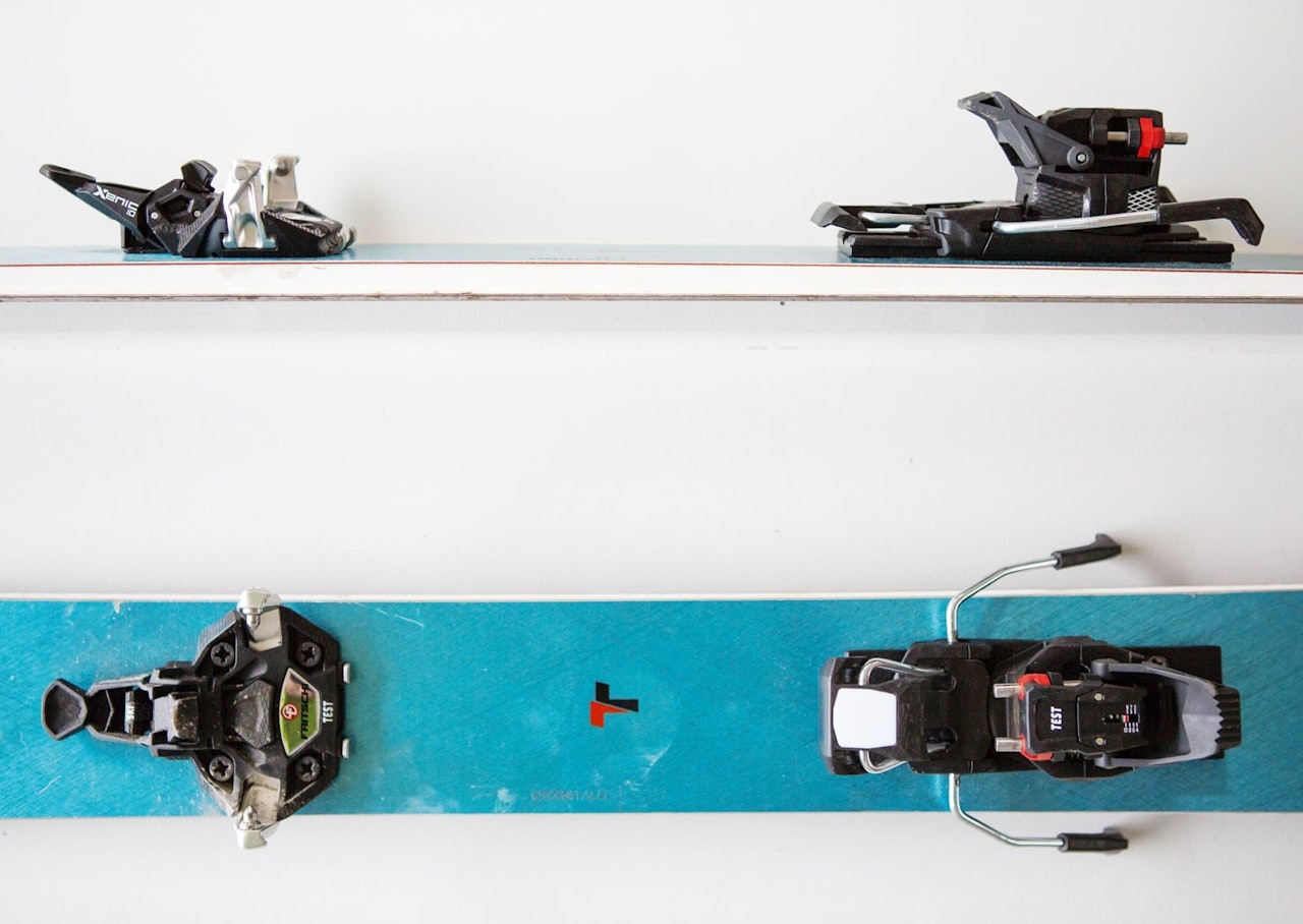 LILLEBROR: Xenic 10 er en ny binding fra sveitsiske Fritschi, som på få år har gått fra null til tre techbindinger i sitt sortiment. Dette er den letteste av dem. Bilde: Tore Meirik LILLEBROR: Xenic 10 er en ny binding fra sveitsiske Fritschi, som på få år har gått fra null til tre techbindinger i sitt sortiment. Dette er den letteste av dem. Bilde: Tore Meirik