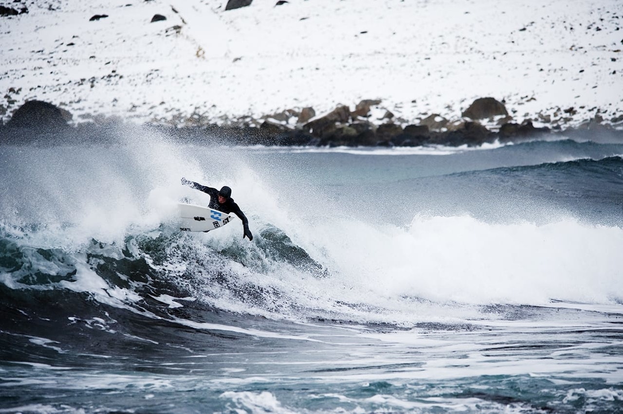 TRENING: Vær klar til surfingen starter.  Foto: Øystein Kvanneid