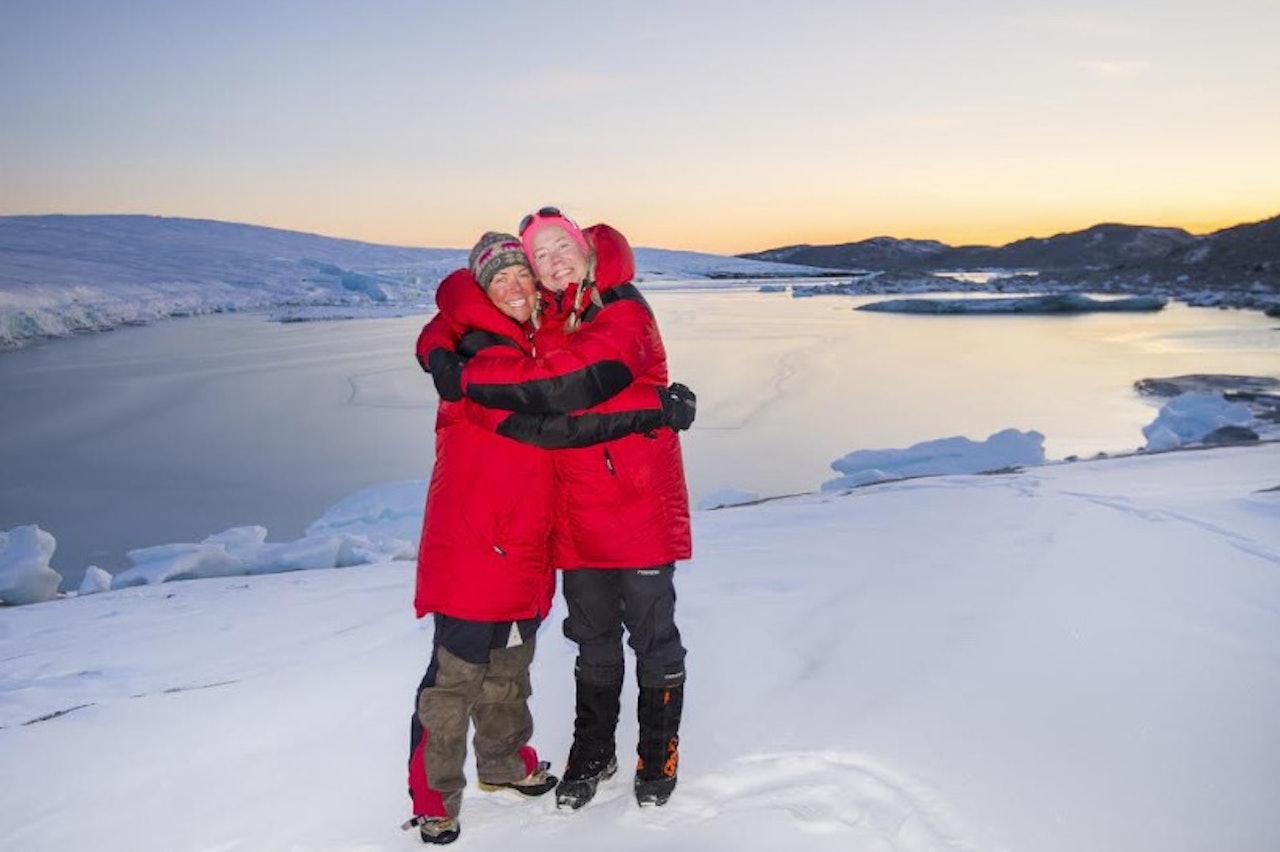 Linda Eirin Eiken og Therese Moe Øye. Foto: Christian Styve