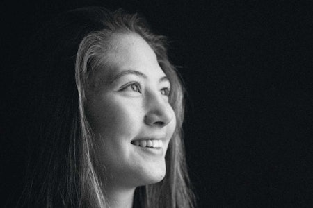 MILLE JOHNSET: Mille Johnset er en av våre mest lovende utforsyklister. Foto: Kristoffer H. Kippernes mille johnset intervju portrett