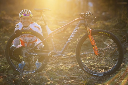 CANYON LUX: Dette er Petter Fagerhaugs Canyon Lux rittfulldemper. canyon lux terrengsykkel petter fagerhaug