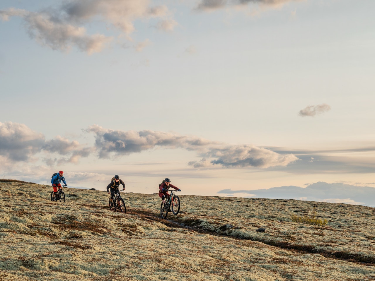 STI-HIMMEL: Alvdal kan kanskje gå litt under radaren for mange, men stopper du med stisykkelen her kan du finne gull. Foto: Magnus Furset stisykling alvdal stipatruljen
