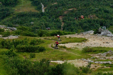 Bodø er en by med kortreiste sykkelmuligheter. Brødrene Wiktor Klette og Andreas Klette kjenner stiene godt. / Stisykling i Norge. stisykling i nord-norge, stisykling i bodø, stisykling i norge, keiservarden
