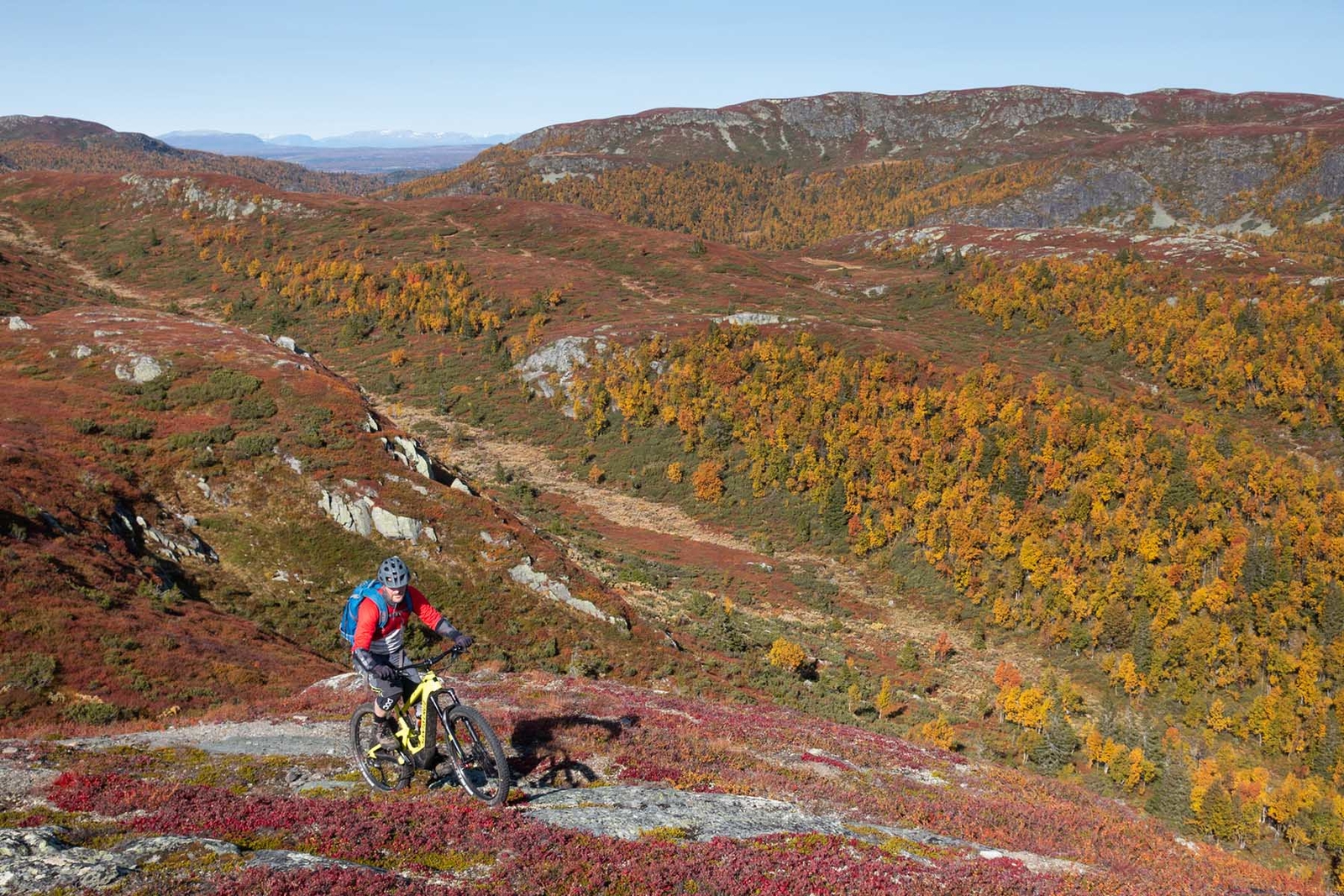 stisykling gol fjell høst