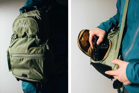 KAMERA PÅ TUR: Vi har testet to sekker som lar deg få med kameraet på tur uten alt for mye styr. Foto: Sjur Melsås KAMERA PÅ TUR: Vi har testet to sekker som lar deg få med kameraet på tur uten alt for mye styr. Foto: Sjur Melsås