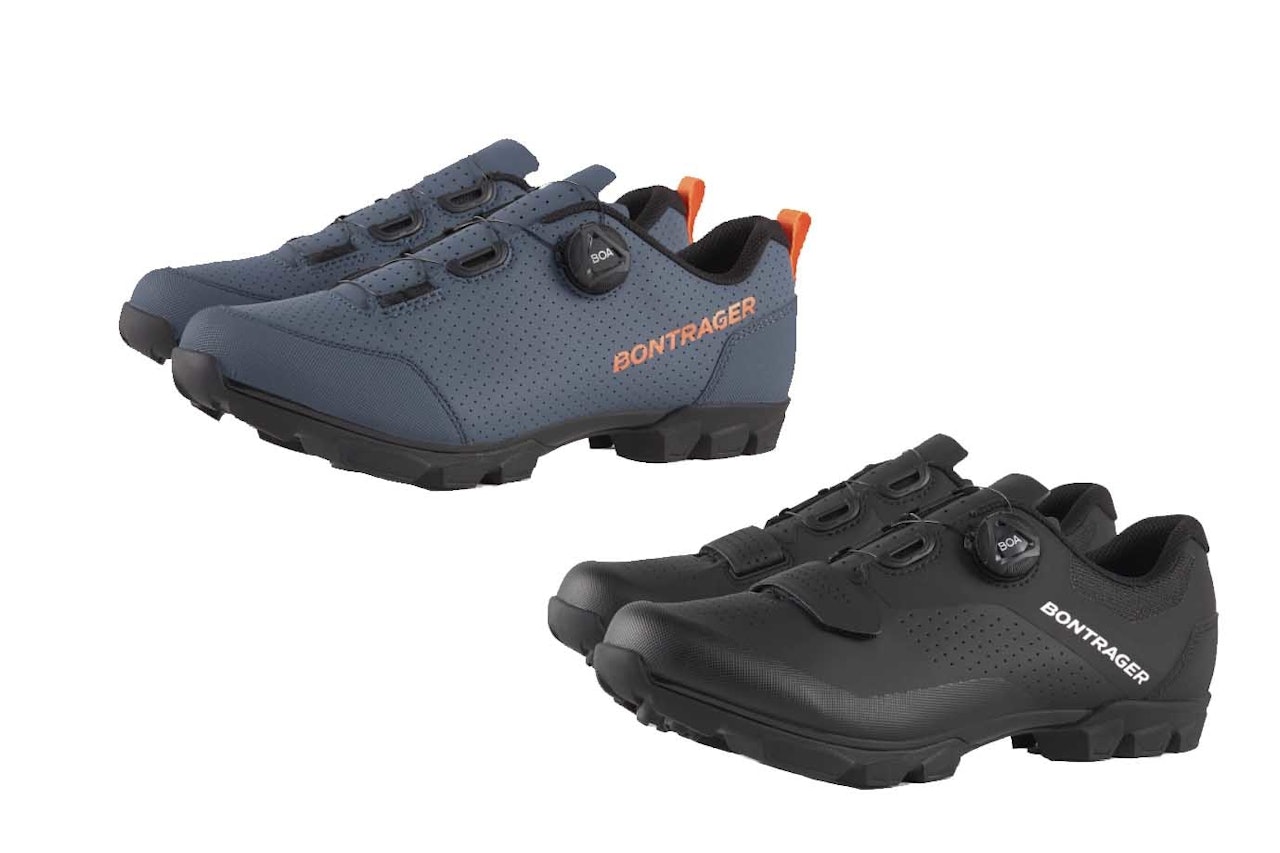 SYKKELSKO: To nye sykkelsko-modeller fra Bontrager - Evoke og Foray. Foto: Bontrager sykkelsko bontrager evoke foray