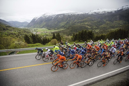 AVLYSES: Tour of Norway avlyses i 2020 på grunn av manglende finansiering. Foto: Kristoffer Øverli Andersen.