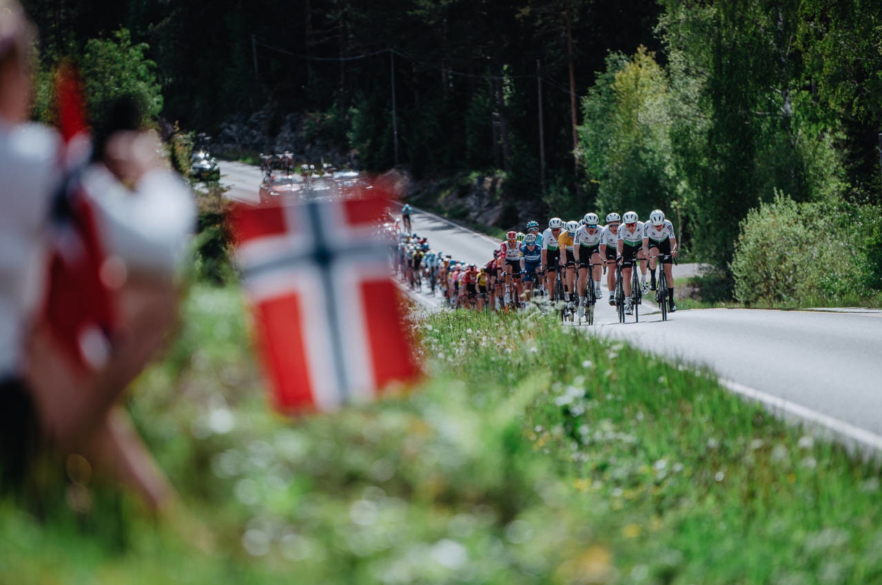 HAR FÅTT NY DATO: Tour of Norway 2021 vil nå arrangeres i august. Foto: Szymon Gruchalski tour of norway 2021