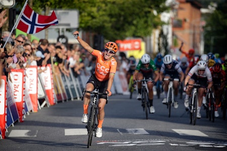 KANNIBALEN: Marianne Vos spurter til seier på den andre etappen i 2019-utgaven av Ladies Tour of Norway. Neste år får rittet nytt navn. Foto: Cor Vos KANNIBALEN: Marianne Vos spurter til seier på den andre etappen i 2019-utgaven av Ladies Tour of Norway. Neste år får rittet nytt navn. Foto: Cor Vos