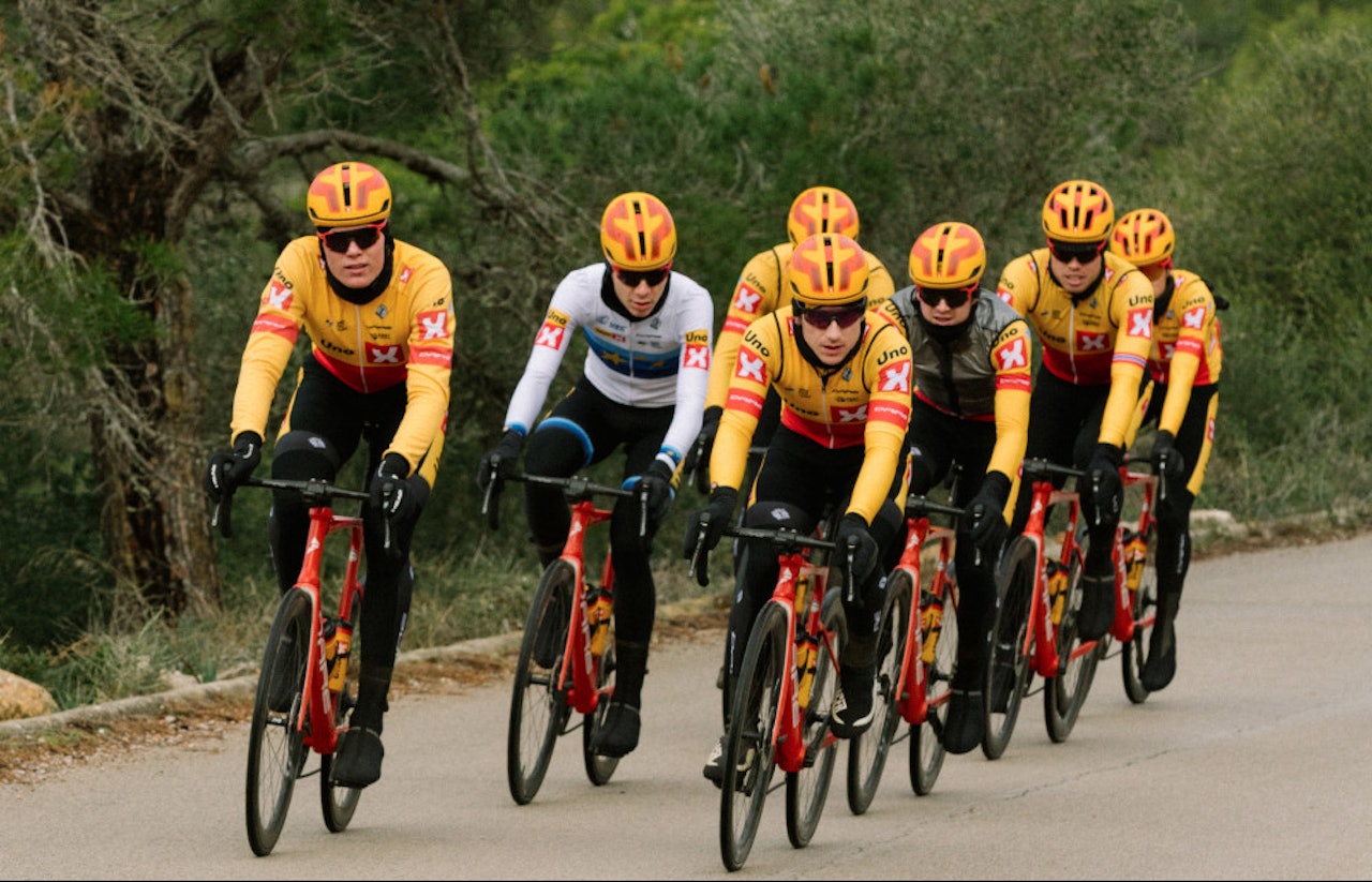 KLAR FOR SIN ANDRE PROFFSESONG: Uno-X har allerede på plass en rekke ritt for 2021. Foto: WordUp Projects KLAR FOR SIN ANDRE PROFFSESONG: Uno-X har allerede på plass en rekke ritt for 2021. Foto: WordUp Projects