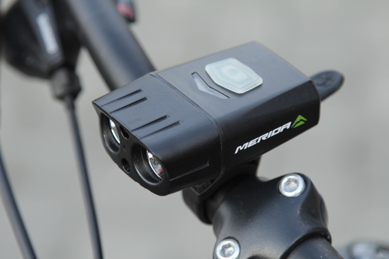 MERIDA-LYKT: Torch 600 byr som navnet tilsier på 600 lumens med lys test merida sykkellykt