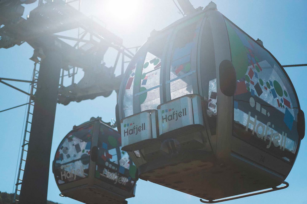 FLERE ÅPNE DAGER: Åpningstidene i Hafjell Bike Park i 2021 utvides. Foto: Kristoffer H. Kippernes hafjell bike park åpningstider 2021