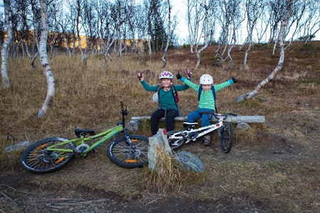 oppgradering barnesykkel terrengsykkel barn