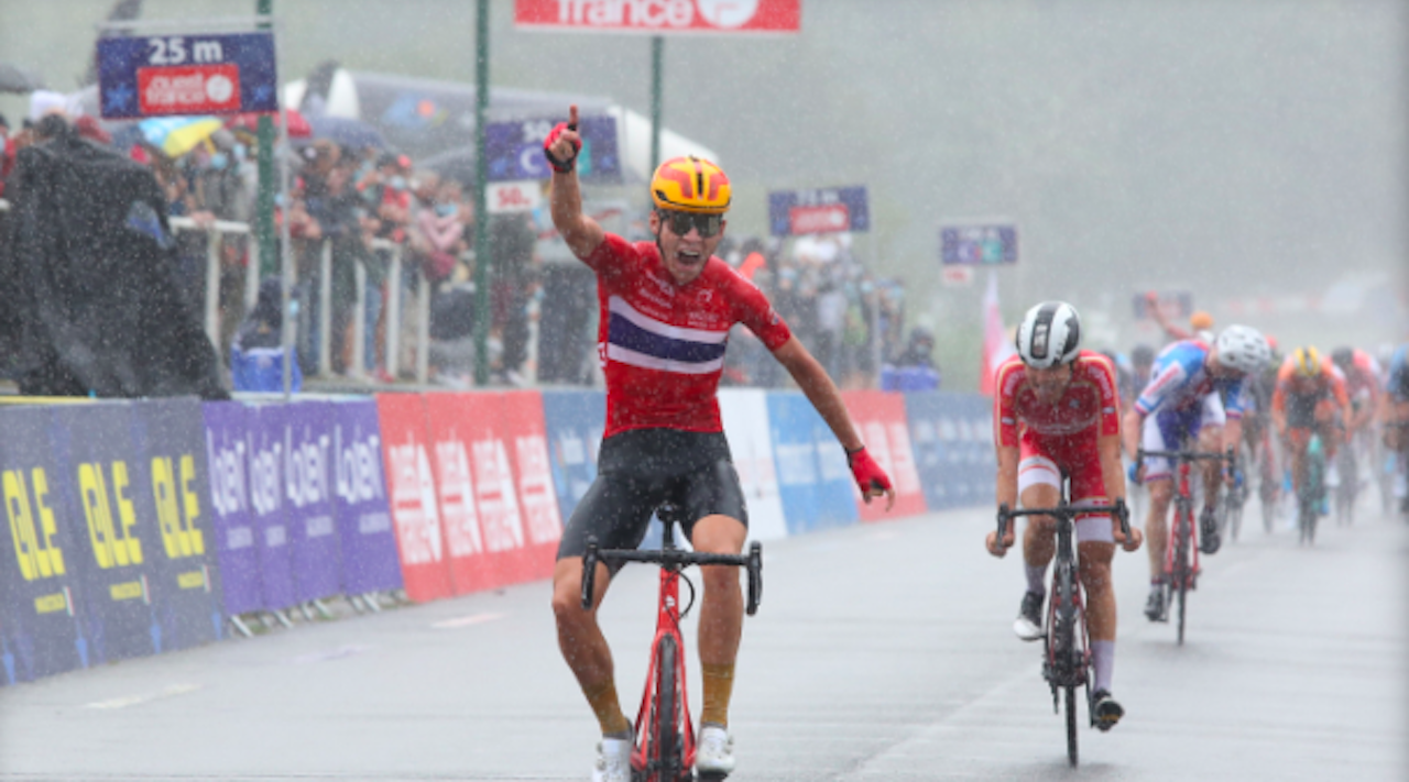 TILBAKE PÅ TOPP: Etter tidenes NM-nederlag, viser Iversby Hvideberg hva han er god for. Nå er han Europamester i U23-klassen. Foto: UEC. Jonas Iversby Hvideberg