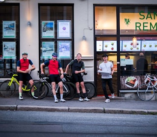 MILANO - SANREMO: Turen går fra Milano Pizza på Bryn til Sanremo Kebab på Torshov. Men hvordan får vi turen 298 kilometer lang, like lang som proffene? MILANO - SANREMO: Turen går fra Milano Pizza på Bryn til Sanremo Kebab på Torshov. Men hvordan får vi turen 298 kilometer lang, like lang som proffene?