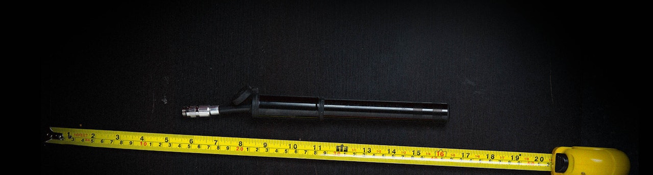 SYKKELPUMPE: Pro Performance er en liten og tynn sykkelpumpe test pro sykkelpumpe minipumpe