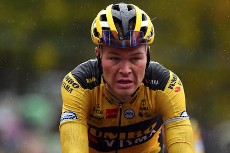TIL GIROEN: Tobias Foss sykler Giro d'Italia. FOTO: Cor Vos