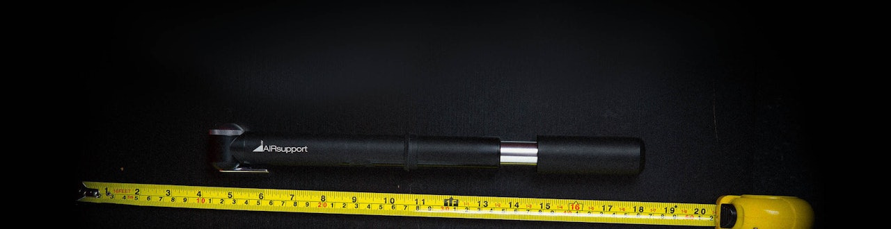 SYKKELPUMPE: Vi har testet minipumpen Bontrager Air Support for stisykling og terrengsykling sykkelpumpe bontrager minipumpe test