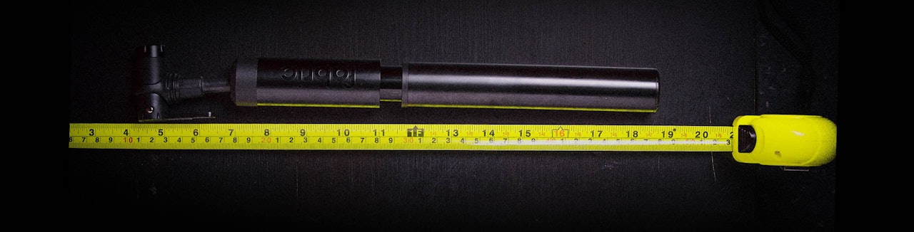 SYKKELPUMPE: Vi har testet minipumpen Fabric Millibar.  sykkelpumpe test fabric millibar minipumpe