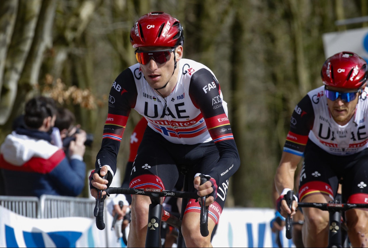 KJØRTE FRISKT: Sven Erik Bystrøm var med på notene i dagens Gent-Wevelgem. Foto: Cor Vos KJØRTE FRISKT: Sven Erik Bystrøm var med på notene i dagens Gent-Wevelgem. Foto: Cor Vos