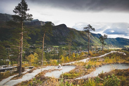 NYBYGD: Tottelia Rides er første del av satsingen som står ferdig i Hemsedal. Rett utenfor sentrum kan små og store syklister prøve seg på tilrettelagte stier. stisykling tips guide hemsedal
