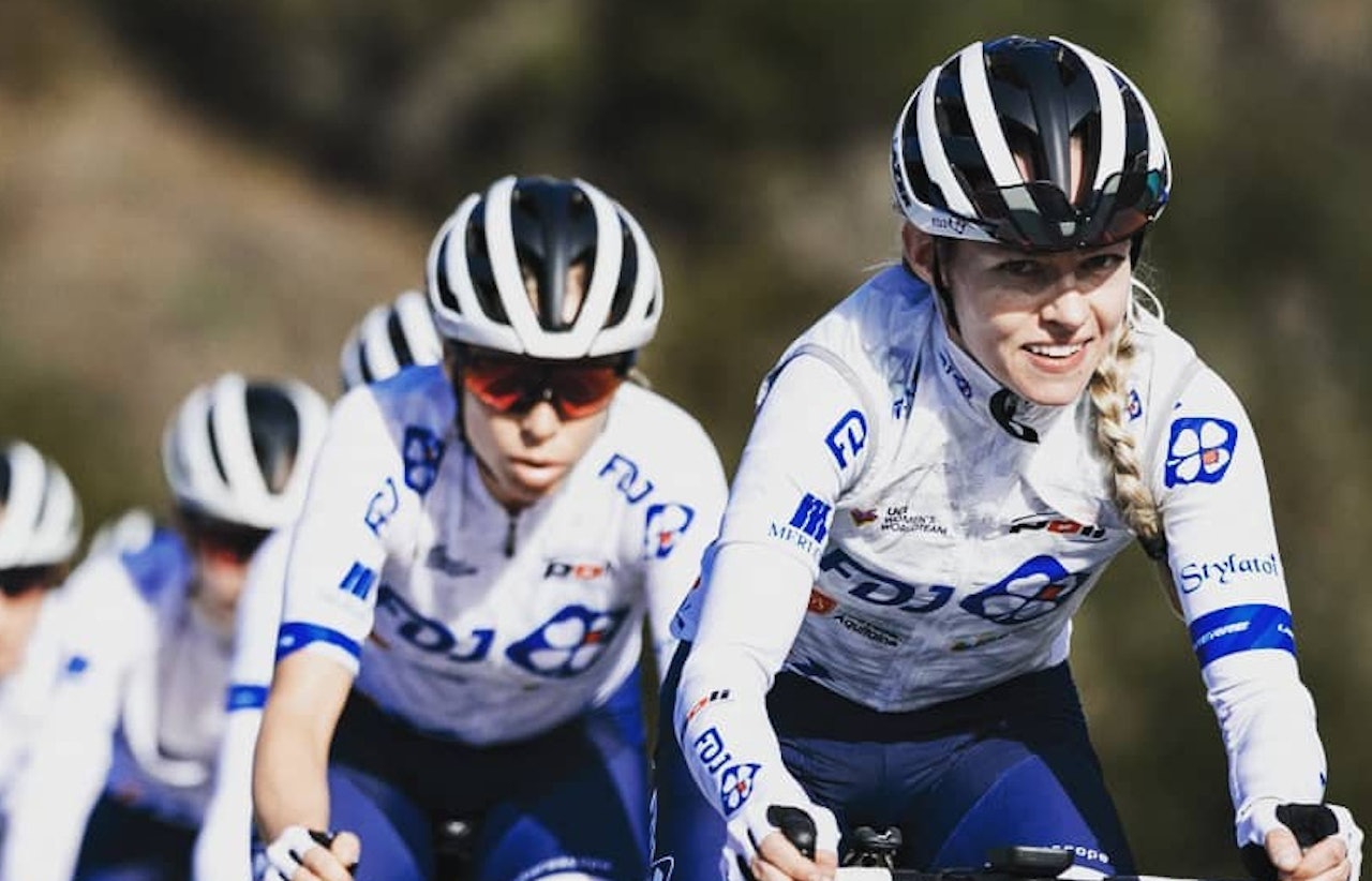KLASSIKERKAMPANJE: Stine Borgli skal få vist sine kvaliteter i de fleste store klassikerne på våren. Foto: Thomas Maheux/FDJ KLASSIKERKAMPANJE: Stine Borgli skal få vist sine kvaliteter i de fleste store klassikerne på våren. Foto: Thomas Maheux/FDJ