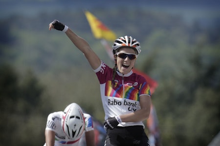LEKKERT: Pauline Ferrand-Prévot vant i 2014 damenes La Flèche Wallone med eleganse. Men hva med oss? Foto: Cor Vos. LEKKERT: Pauline Ferrand-Prévot vant i 2014 damenes La Flèche Wallone med eleganse. Men hva med oss? Foto: Cor Vos.