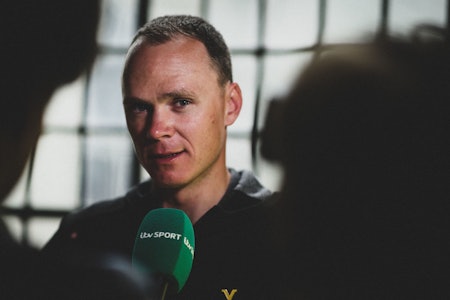 LAGBYTTE: Det har vært utallige rykter og spekulasjoner rundt Chris Froome. Nå er han i dialog med Israel Start-Up Nation. Foto: Cor Vos.  LAGBYTTE: Det har vært utallige rykter og spekulasjoner rundt Chris Froome. Nå er han i dialog med Israel Start-Up Nation. Foto: Cor Vos.