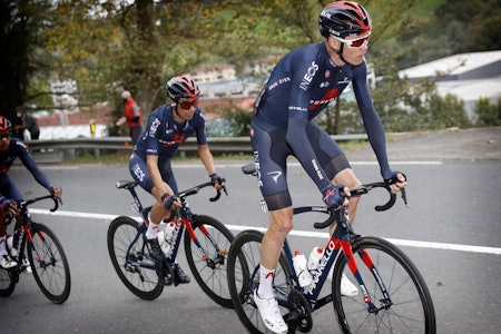 KONSERVATIV: Chris Froome har kjørt felgbremser helt til årsskiftet, nå kjører han skivebremser. Det liker han ikke videre godt. Foto: Cor Vos.  KONSERVATIV: Chris Froome har kjørt felgbremser helt til årsskiftet, nå kjører han skivebremser. Det liker han ikke videre godt. Foto: Cor Vos.