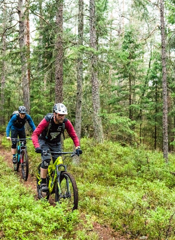 STISYKLING PÅ NØTTERØY: Stipatruljen dro til Nøtterøy for kickstarte sykkelsesongen. Foto: Magnus Furset stisykling nøtterøy tips guide